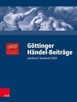 cover image of Göttinger Händel-Beiträge, Band 25